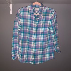 J. Crew boy fit flannel